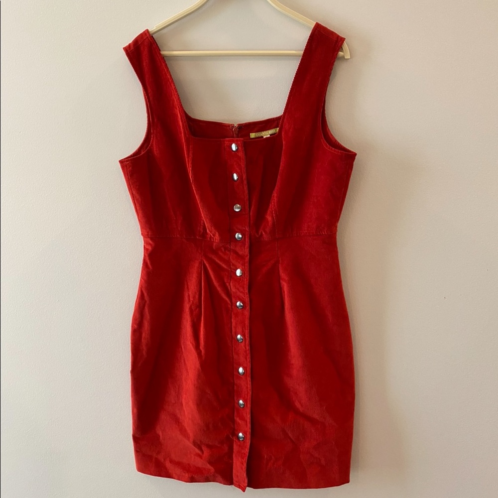 Gianni Bini Corduroy Mini Dress